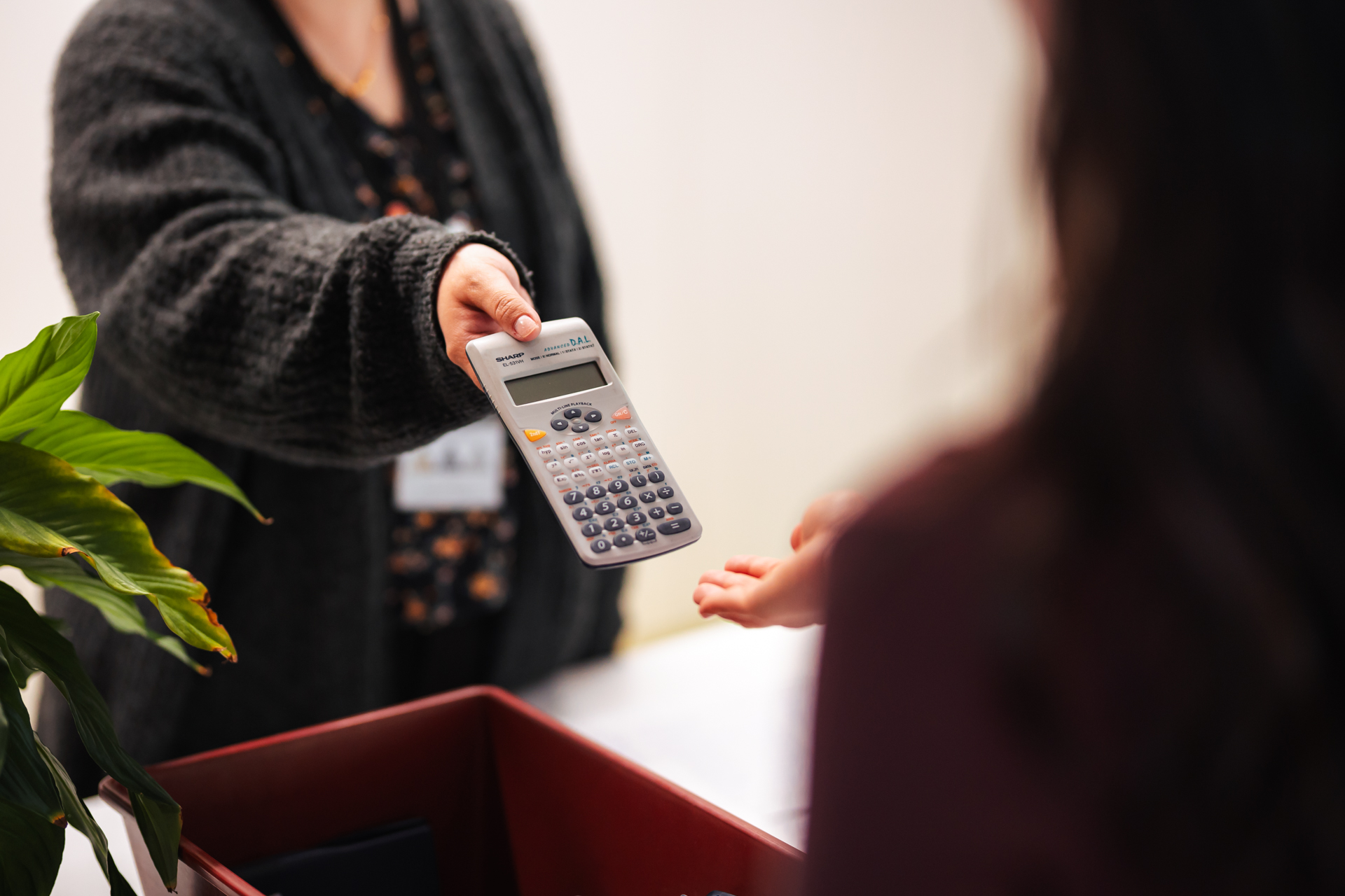 Borrow a Calculator